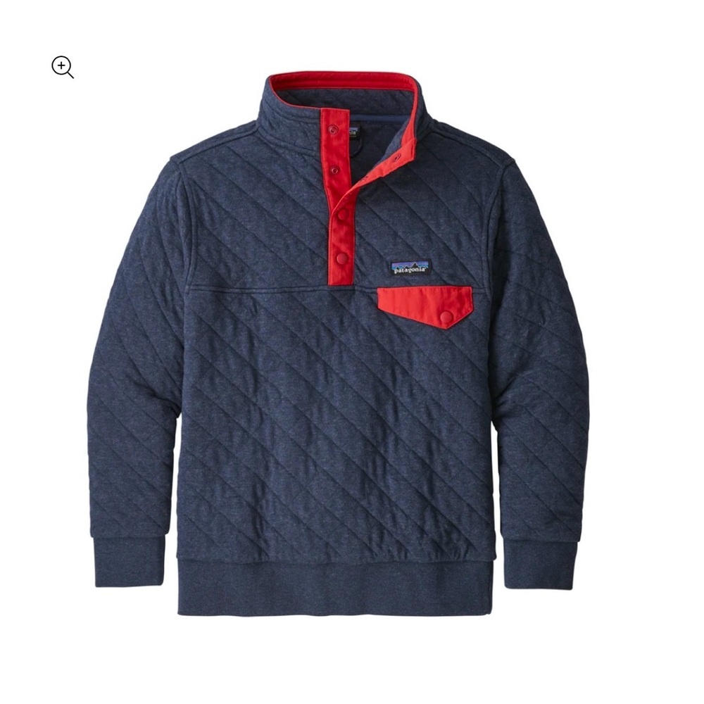 Patagonia Kids’ Organic Cotton Quilt Snap-T Pullover